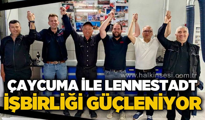 Çaycuma heyeti, Lennestadt İtfaiyesi'nde iş birliğini değerlendirdi