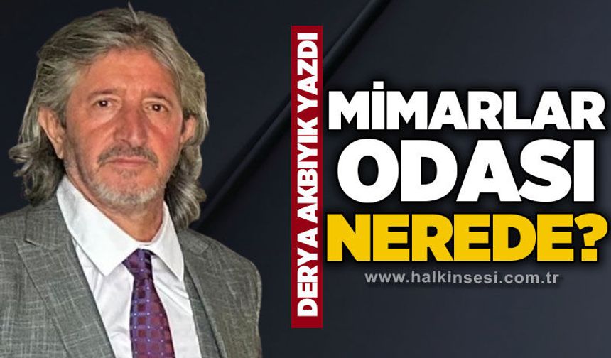 Mimarlar Odası nerede?