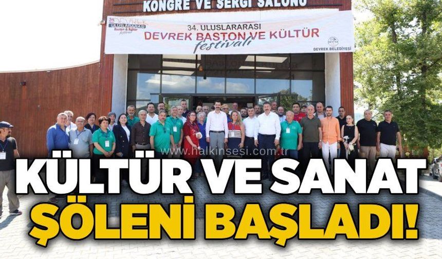 Kültür ve Sanat Şöleni başladı!