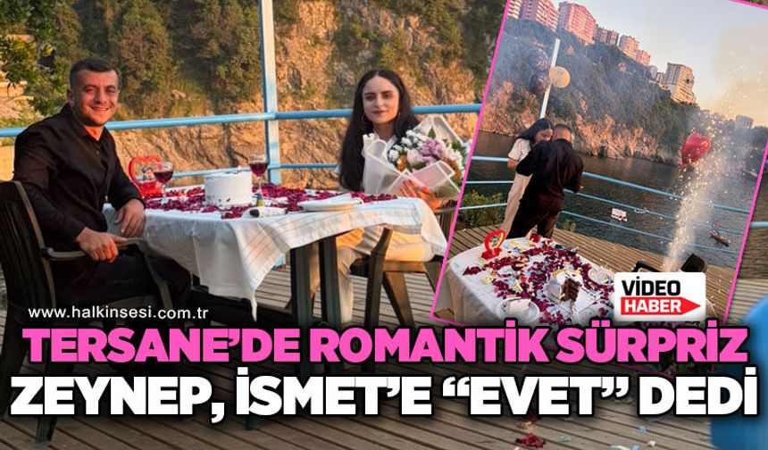 Orta Kapuz'da romantik sürpriz: Zeynep, İsmet'e "Evet" dedi!