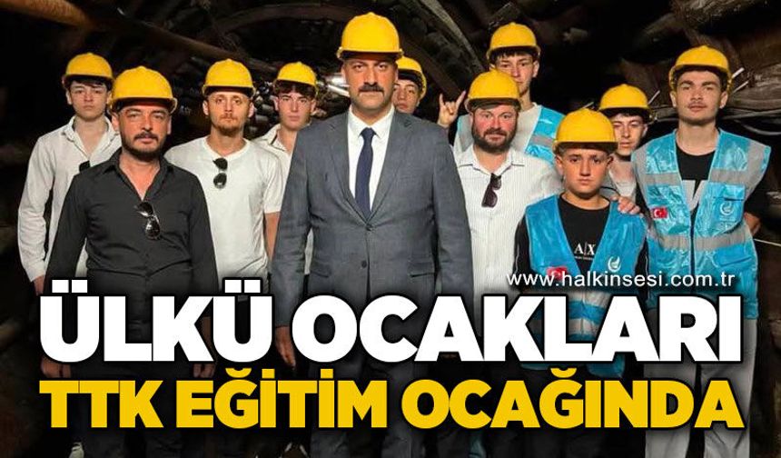Ülkü Ocakları teşkilatı TTK Eğitim Ocağı'nı gezdi