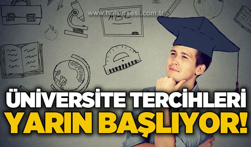 YKS tercih dönemi yarın başlıyor