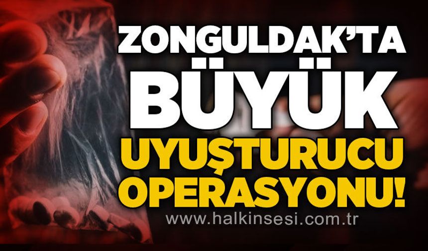 Büyük uy*şturucu operasyonu: Zonguldak'ta da çok sayıda kişi yakalandı