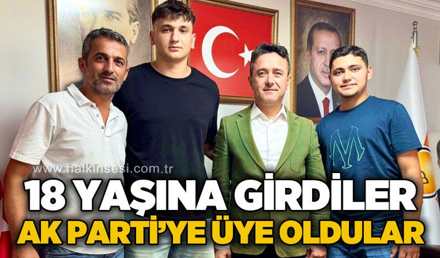 AK Parti Zonguldak Merkez İlçe’de genç üyeler için kayıt yapıldı