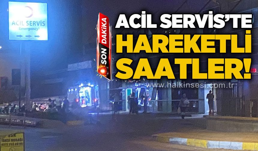 Zonguldak Atatürk Devlet Hastanesi Acil Servisi'nde yoğunluk!