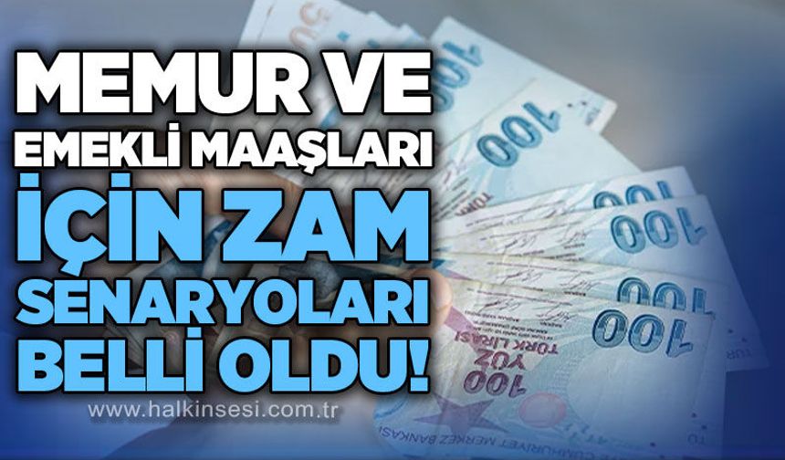 Ocak 2027 Memur ve emekli maaşları için zam senaryoları belli oldu