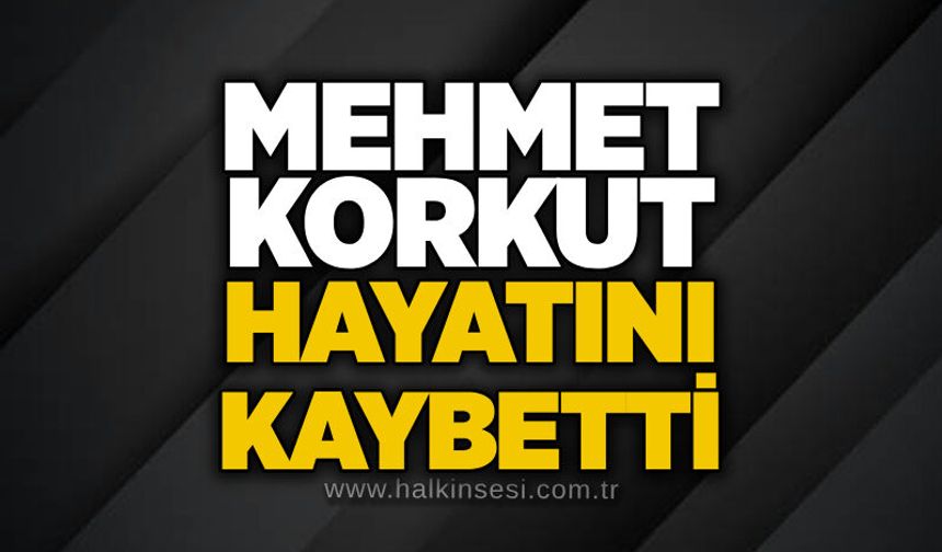 Mehmet Korkut hayatını kaybetti