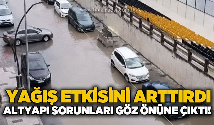 Zonguldak'ta sağanak yağış etkisini arttırdı: Alt yapı sorunları göz önüne çıktı!