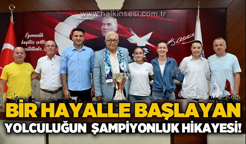 Kdz. Ereğli’de hayalle başlayan yolculuk şampiyonlukla taçlandı: Posbıyık'ı ziyaret ettiler