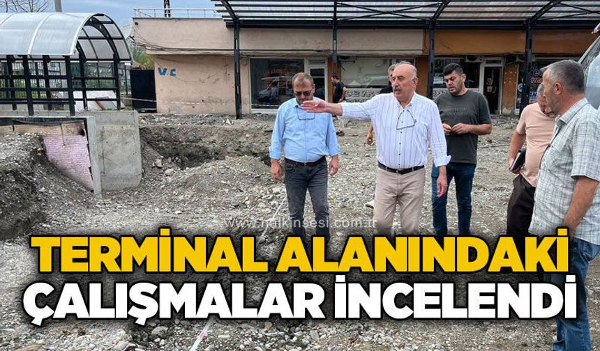 Otobüs terminalinde ve alt geçitteki düzenleme çalışmaları sürüyor: Başkan Öztürk yerinde inceledi