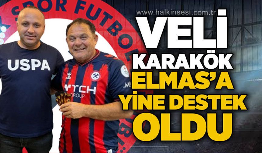 Veli Karakök Zonguldakspor'a yine destek oldu