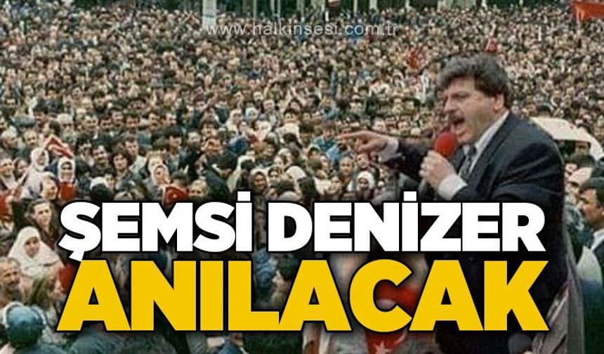 İşçi Lideri Şemsi Denizer, ölümünün 27. yılında kabri başında anılacak