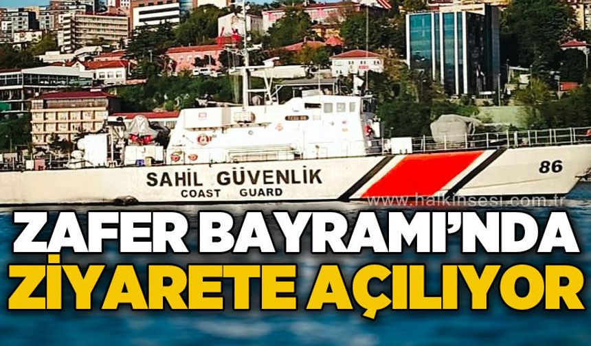TCSG-86 Zafer Bayramı'nda ziyarete açılıyor