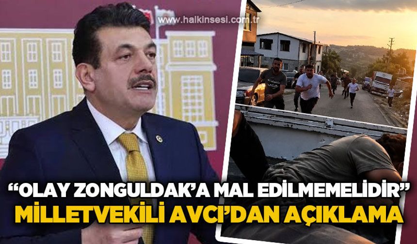 AK Parti Milletvekili Muammer Avcı'dan Alaplı'daki olayla ilgili açıklama: “Olay Zonguldak'a mal edilmemelidir"