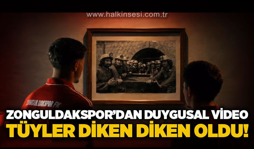 Zonguldakspor’dan duygusal video… Tüyler diken diken oldu!