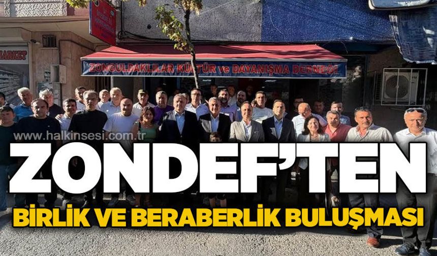ZONDEF’ten Küçükçekmece’de güvenlik ve dayanışma buluşması
