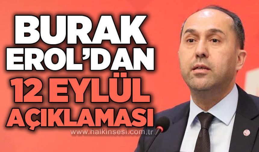 Saadet Partisi Zonguldak İl Başkanı Erol: “12 Eylül’ü unutmadık, unutturmayacağız”