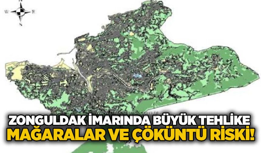 Zonguldak imarında büyük tehlike: Mağaralar ve çöküntü riski!