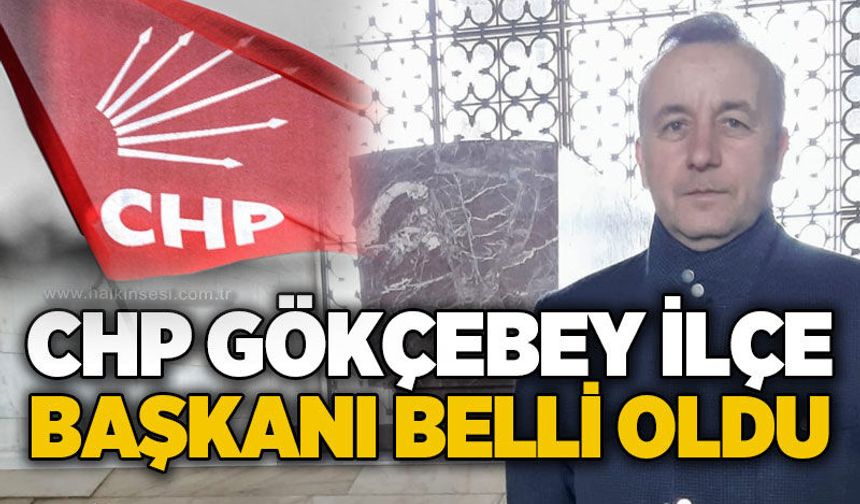 CHP Gökçebey İlçe Başkanlığına Asım Sezer atandı