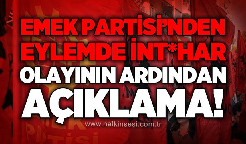 Emek Partisi Zonguldak İl Başkanı Türeli’den emekli eylemi sonrası açıklama