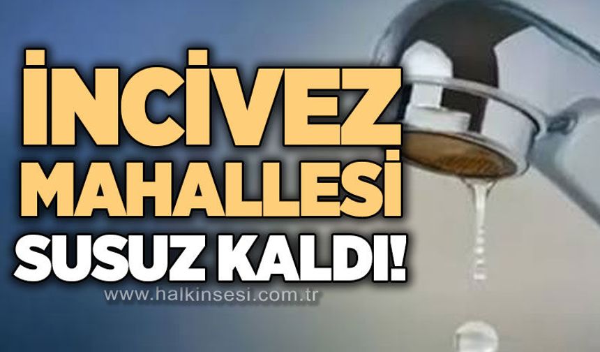 Zonguldak’ta ana boru arızası: İncivez Mahallesi’nde su kesintisi