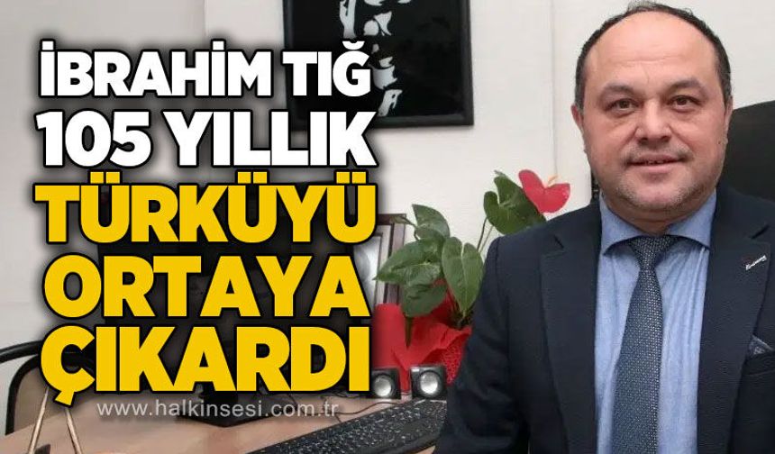 İbrahim Tığ, 105 yıllık türküyü gün yüzüne çıkardı: “Alparslan’ın Kestanesi”