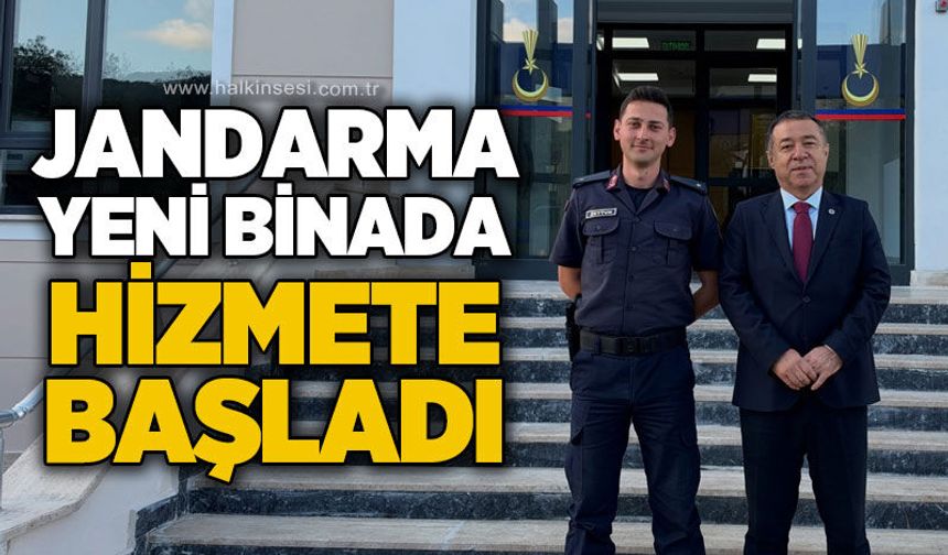 Çaydeğirmeni Jandarma Karakolu hizmete girdi