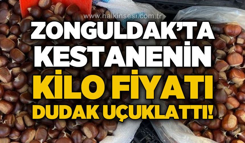 Zonguldak'ta kestanenin kilo fiyatı dudak uçuklattı!