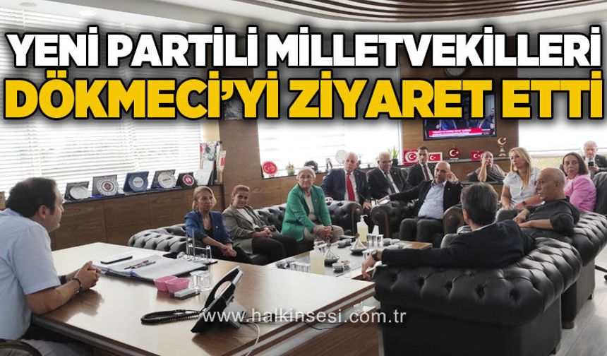 Yeni Parti Heyetinden Kozlu Belediye Başkanı Dökmeci’ye ziyaret