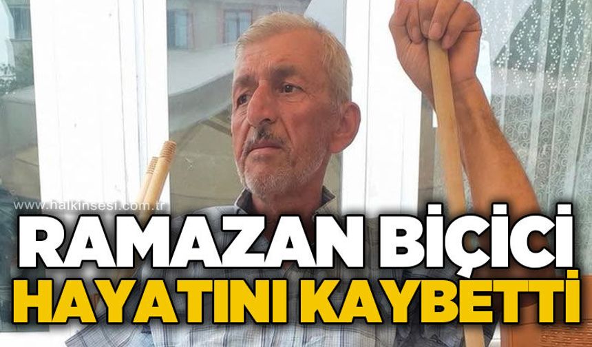 Ramazan Biçici hayatını kaybetti