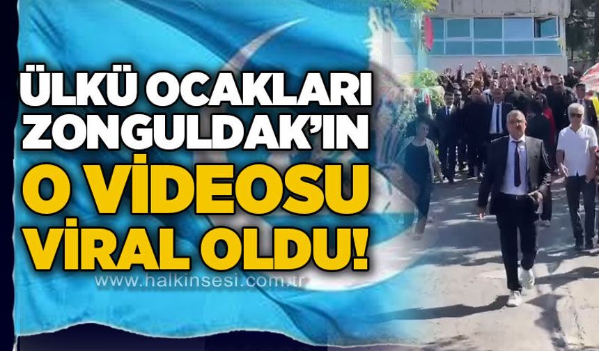 Ülkü Ocakları Zonguldak teşkilatından kongre öncesi coşkulu görüntülere ilgi yağdı!