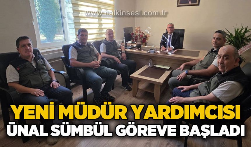 Devrek Orman İşletme Müdür Yardımcısı Ünal Sümbül görevine başladı