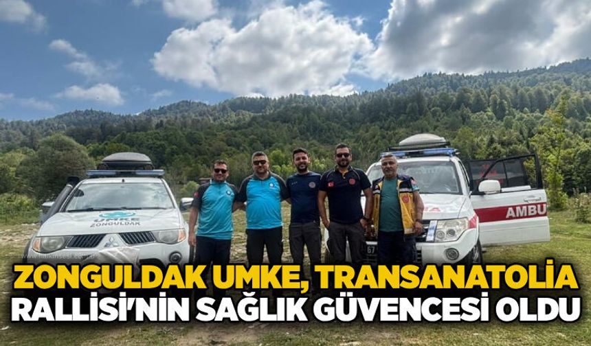 Zonguldak UMKE, TransAnatolia Rallisi’nin sağlık güvencesi oldu