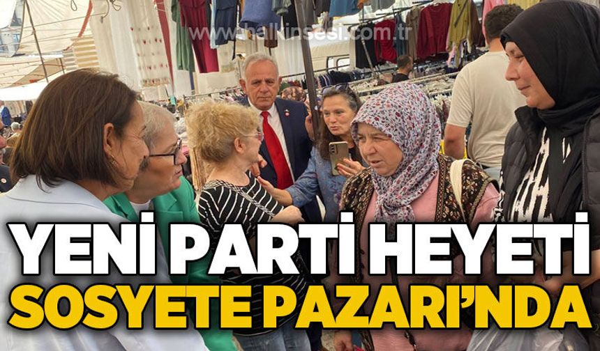 Yeni Parti Zonguldak İl Başkanlığı'ndan esnaf ziyareti
