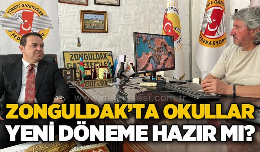 Zonguldak’ta yeni eğitim yılı hazırlıkları tamamlandı: 87 bin öğrenci ders başı yapacak