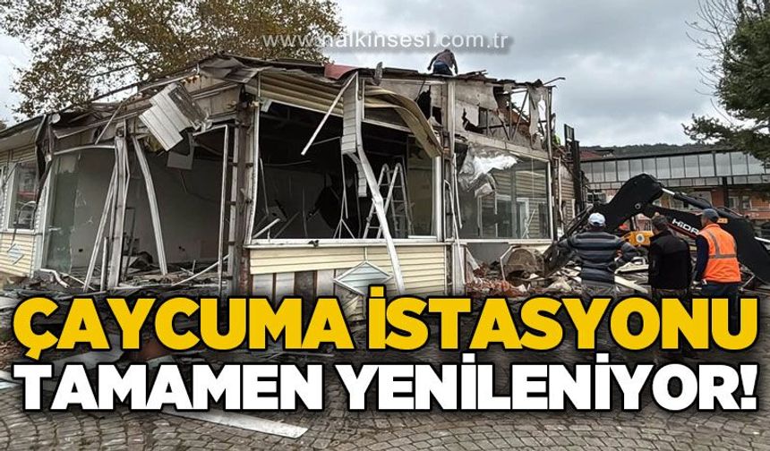 Başkan Bülent Kantarcı'dan Çaycuma İstasyonu müjdesi!
