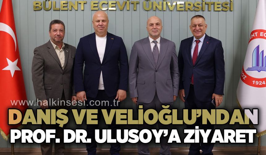 Sabit Danış’tan BEUN Rektörü Ahmet Ulusoy’a hayırlı olsun ziyareti