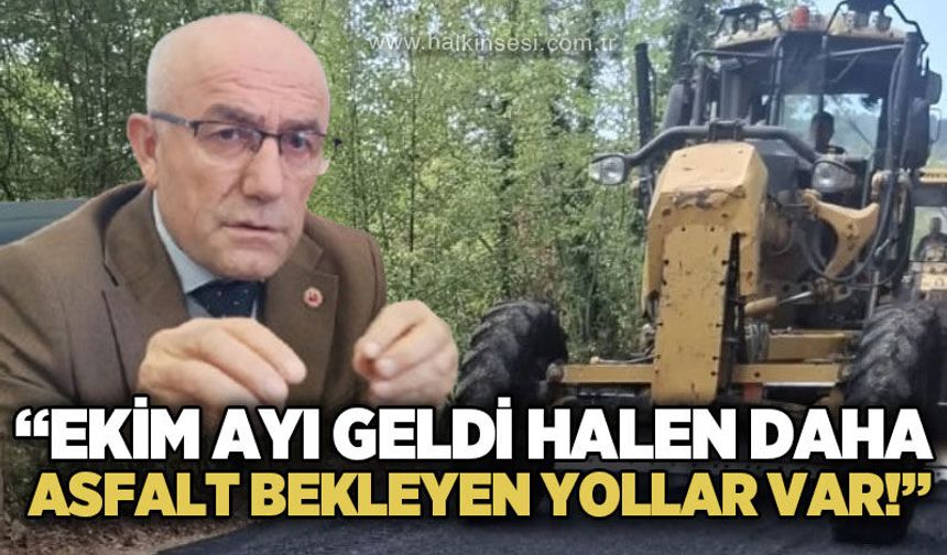 Gündoğdu’dan köy yolları çıkışı: Ekim geldi, hâlâ asfalt bekleyen yollar var