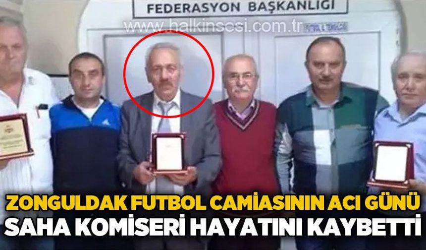 Zonguldak futbol camiasının acı günü: Saha komiseri hayatını kaybetti