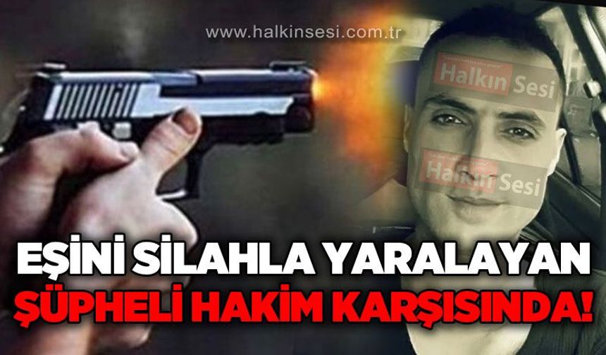 Eşini silahla yaralayan Ercan Demircioğlu hakim karşısında!