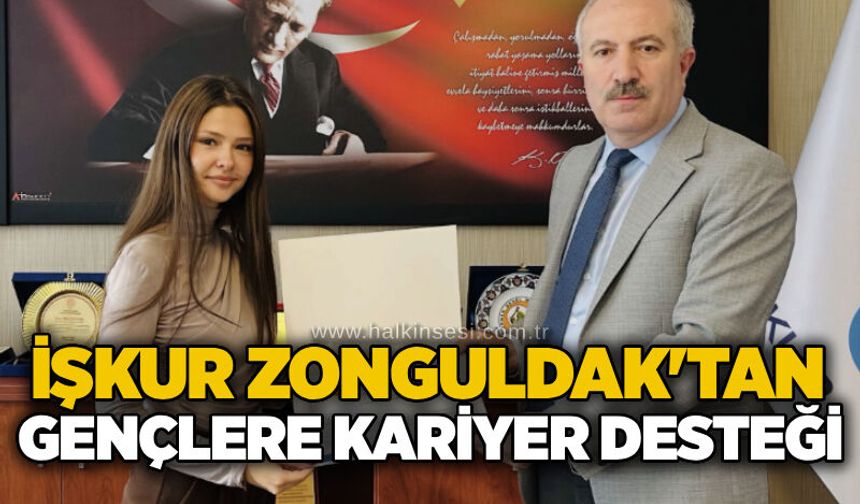 İŞKUR Zonguldak'tan gençlere kariyer desteği: İş Gölgeleme Sertifikaları verildi!