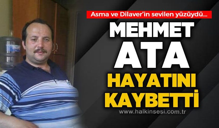 Mehmet Ata hayatını kaybetti