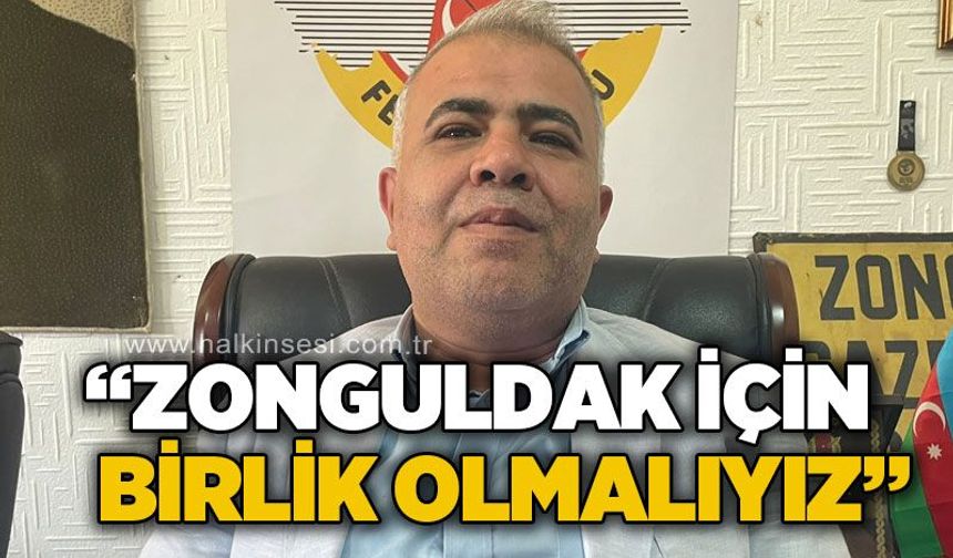 CHP İl Başkanı Olcay Can: Zonguldak için birlik olmalıyız