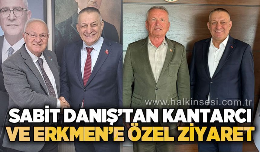 Sabit Danış’tan Zonguldak’ta önemli ziyaretler