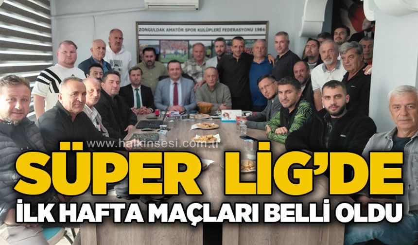 Süper Lig'de kura çekildi: Lig o tarihte başlıyor