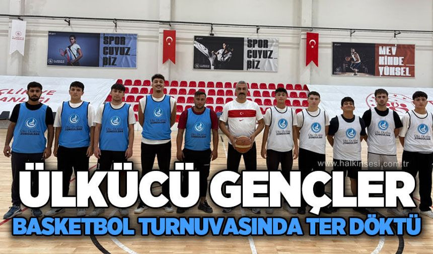 Ülkü Ocakları Zonguldak’ta ilçeler arası basketbol turnuvası düzenledi