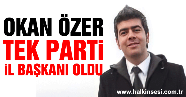 Okan Özer Teknoloji Kalkınma Partisi Zonguldak İl Başkanı oldu