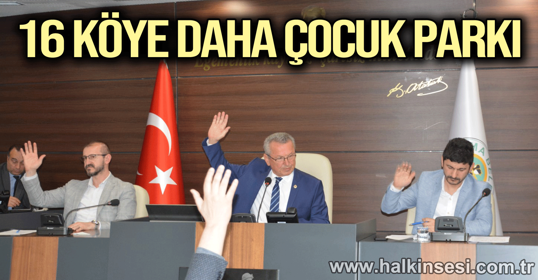 16 köye daha çocuk parkı