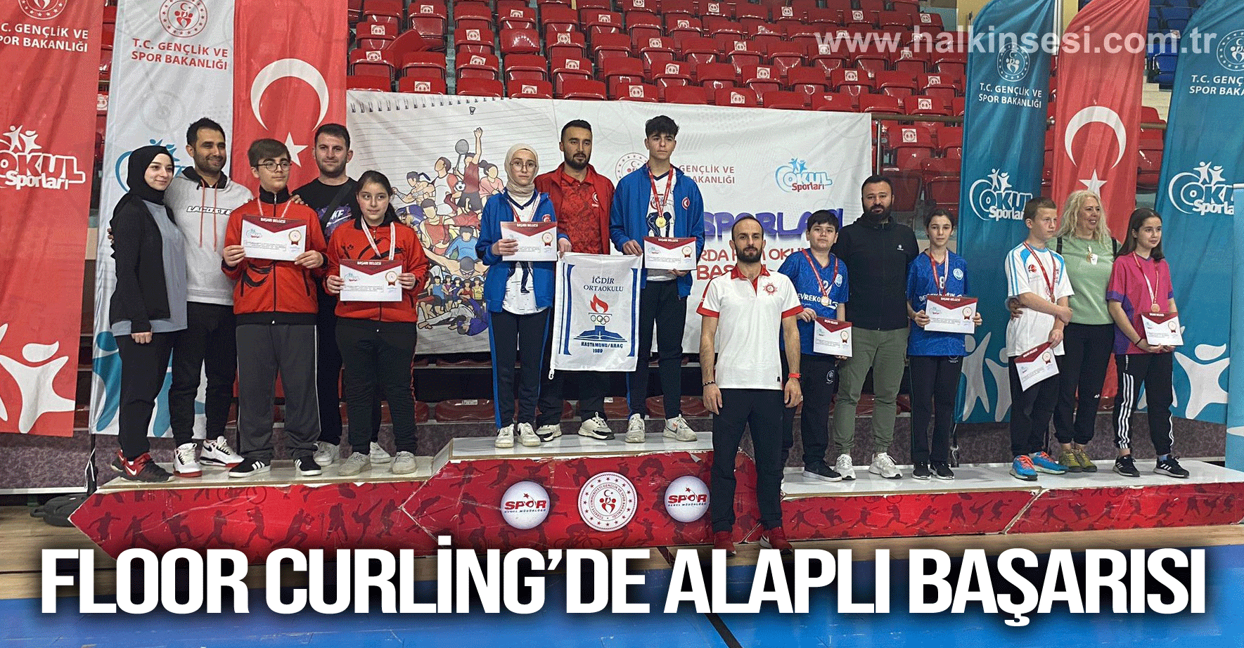 Floor Curling’de Alaplı başarısı