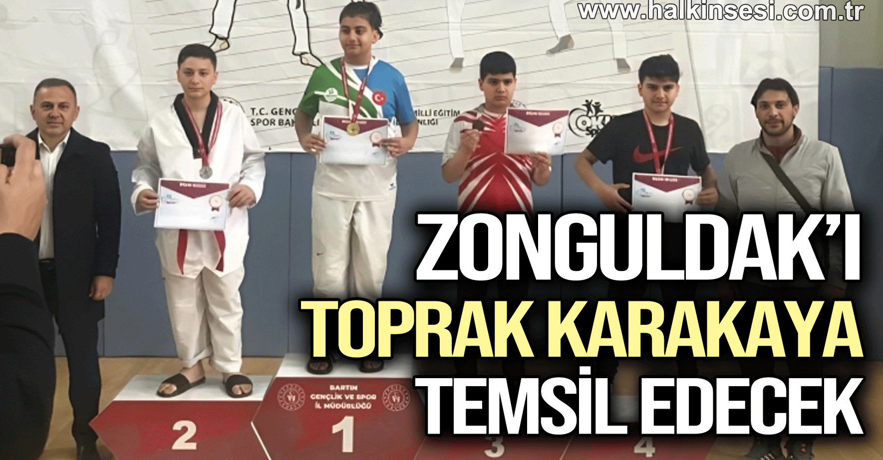 Zonguldak’ı Toprak Karakaya temsil edecek